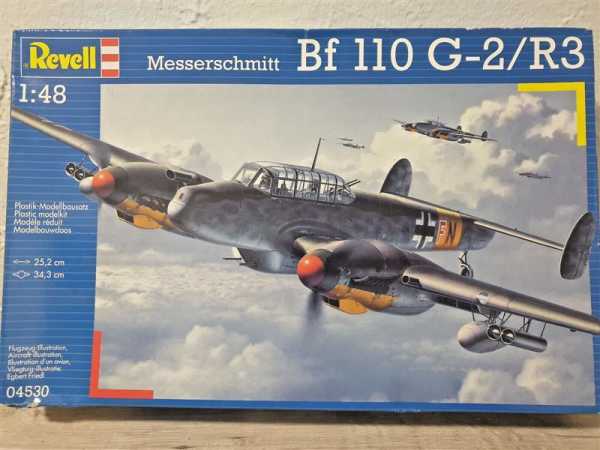 Revell 04530 Messerschmitt Bf 110 G-2/R3 Flugzeug Modellbau 1:48 Militaria