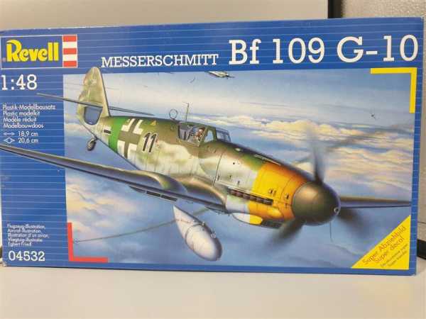 Revell 04532 Messerschmitt Bf 109 G-10 Flugzeug Modellbau Satz 1:48 Militaria