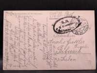 AK Ansichtskarte Postkarte Feldpost Somme-Py Champagne 29. Inf. Div. Soldaten