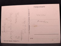 Ansichtskarte Postkarte Feldpost Von den Deutschen Besetztes Hauptfort Brimont