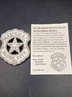 Marshal Dodge City 1876 Wyatt Earp Police Badge Polizei...