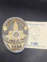 Police Officer Los Angeles LA 7056 Police Badge Polizei...