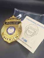 Sergeant Police Rhode Island Warwick Police Badge Polizei...