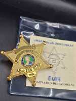 Deputy Sheriff Washington B. Dean Byrd Wa. Police Badge...