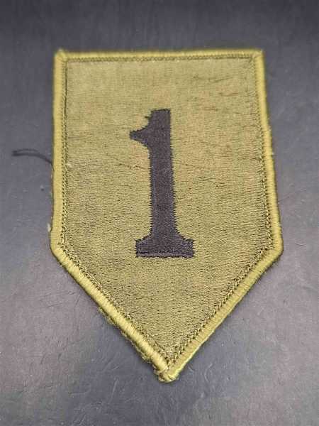 USA Flash Badge Patch Stoffabzeichen 1st Infantry Division USA US