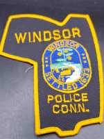 Windsor Settled 1633 Police Conn. US Patch...