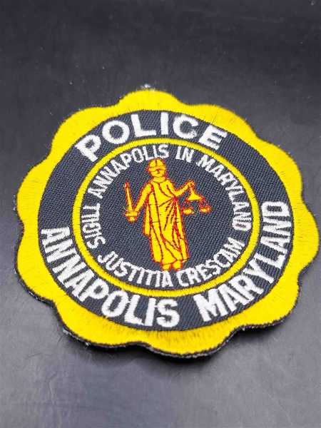 Police Annapolis Maryland US Patch Ärmelabzeichen USA Polizei