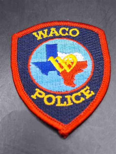 Waco Police US Patch Ärmelabzeichen USA Polizei