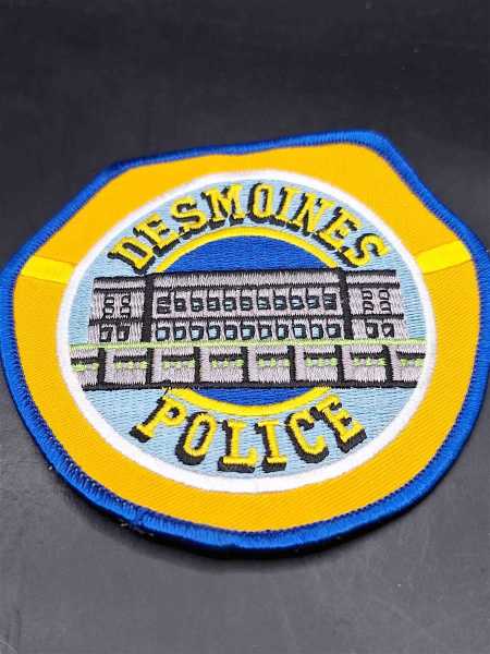 Desmoines Police US Patch Ärmelabzeichen USA Polizei