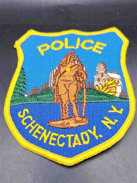 Police Schenectady New York N.Y. US Patch Ärmelabzeichen USA Polizei