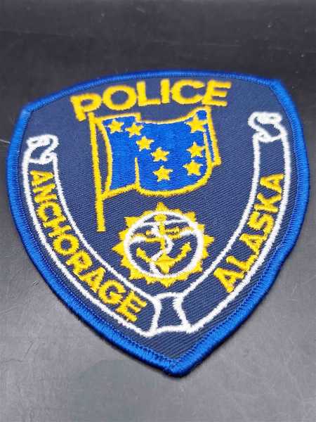 Police Anchorage Alaska US Patch Ärmelabzeichen USA Polizei