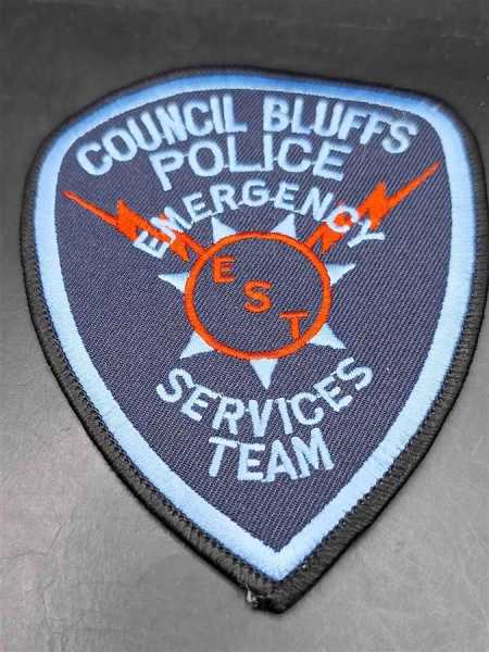 Council Bluffs Police Emergeny Servies Team US Patch Ärmelabzeichen USA Polizei