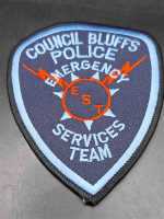 Council Bluffs Police Emergeny Servies Team US Patch...