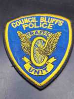 Council Bluffs Police Traffic Unit US Patch...