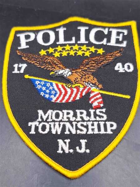 Police 1740 Morris Township N.J. Adler Eagle US Patch Ärmelabzeichen USA Polizei