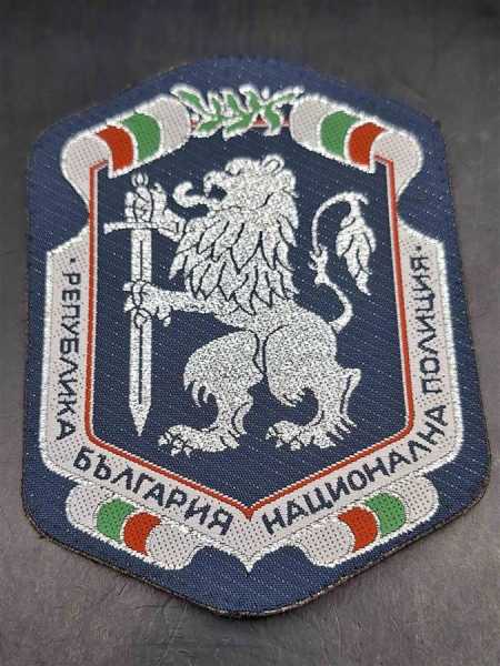 Bulgaria Bulgarien Ärmelabzeichen Stoffabzeichen Patch Police