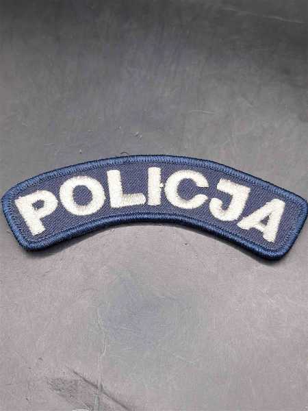 Polen Polska Policja Ärmelabzeichen Stoffabzeichen Patch Police