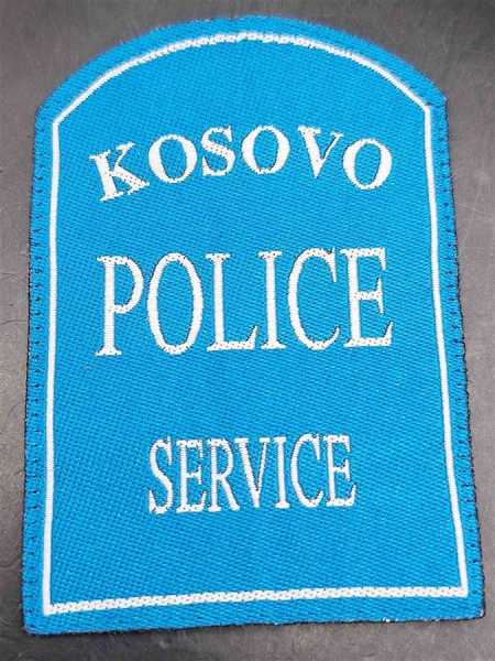 Kosovo Police Service Polizei Ärmelabzeichen Stoffabzeichen Patch Police