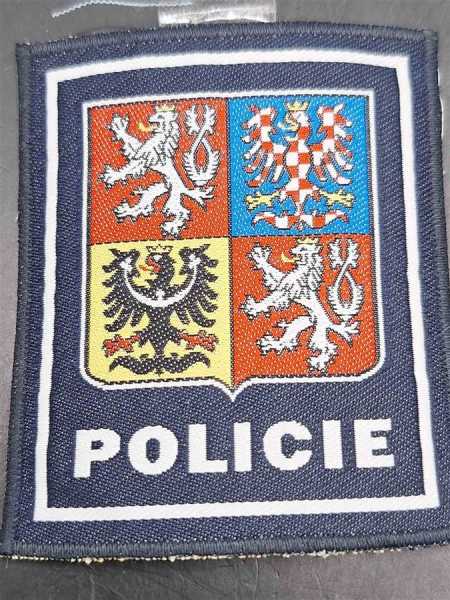 CZ Tschechien Policie Ärmelabzeichen Stoffabzeichen Patch Police