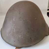 Nationale Volksarmee DDR NVA Stahlhelm 3 Nieten M56 62 Punzen Innenteil Komplett