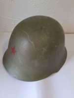 Jugoslawien Stahlhelm Mit Emblem Stern Steelhelmet Casque...