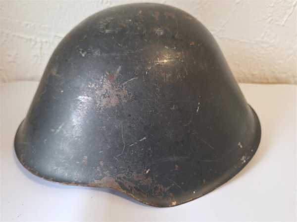 DDR Stahlhelm Steelhelmet NVA Mit Innenfutter und Kinnriemen Casque Militaria 2