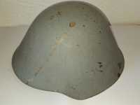 DDR Stahlhelm Steelhelmet NVA Mit Innenfutter und Kinnriemen Casque Militaria 4