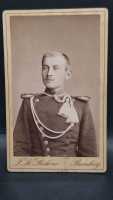 CDV um 1900 Militaria Soldat Uniform Waffenrock Regiment...