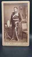 CDV um 1900 Militaria Soldat Uniform Waffenrock Regiment...