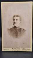 CDV um 1900 Militaria Soldat Uniform Waffenrock Regiment...