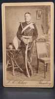 CDV um 1900 Militaria Soldat Uniform Waffenrock Regiment...