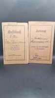 2x Soldbuch Landsturm Infanterie Regiment 123 Esslingen...