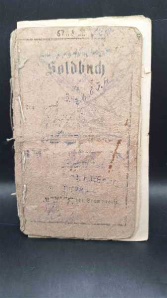 Soldbuch Deule Schelde Antwerpen K.B. 26 Infanterie Regiment Militaria