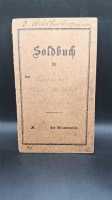 Soldbuch Ersatz Garde-Reserve Artillerie Regiment Militaria