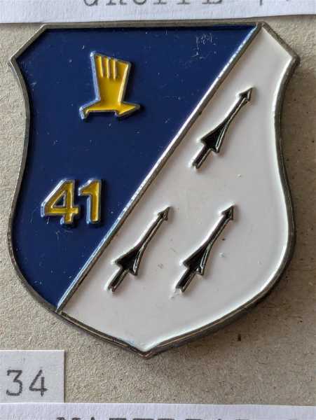 Brustanhänger Bundeswehr Luftwaffe Flugabwehrraketengruppe 41