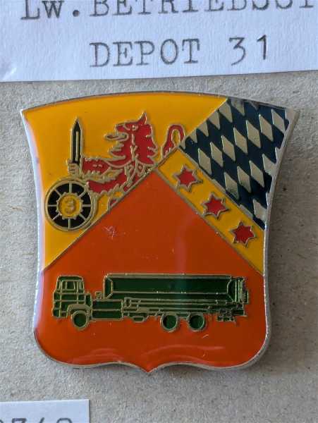 Brustanhänger Bundeswehr Luftwaffe LW. Betriebsstoffdepot 31 LwBetrStoDp