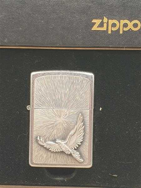 Zippo U.S.A. Lighter Sturmfeuerzeug Eagle Adler Emblem