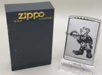 Zippo U.S.A. Lighter Sturmfeuerzeug Kellner mit Taplett