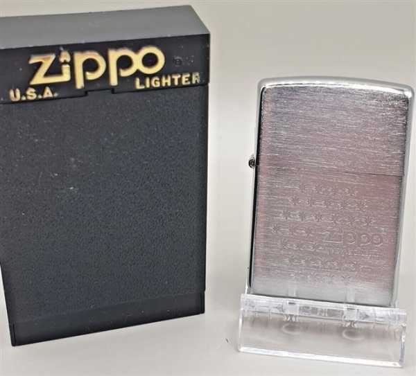 Zippo U.S.A. Lighter Sturmfeuerzeug Life Style Collection