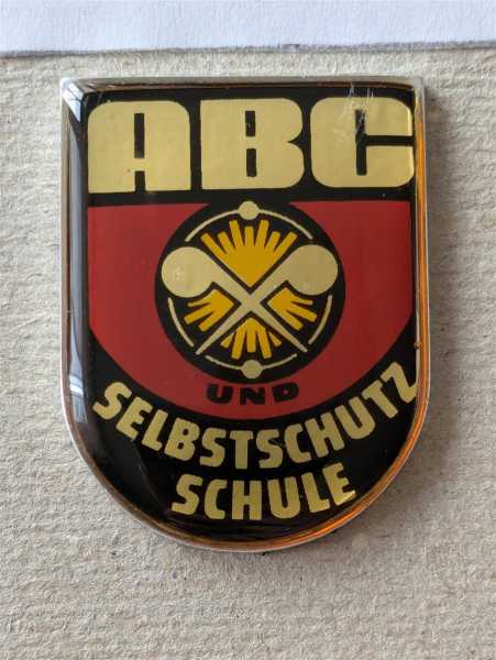 Brustanhänger Bundeswehr BW Orden ABC Abwehrschule Selbstschutz Schule