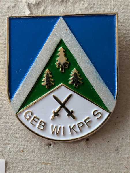 Brustanhänger Bundeswehr BW Orden Gebirgswinterkampfschule Mittenwald GebWiKpfS