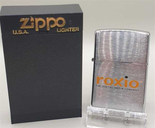 Zippo U.S.A. Lighter Sturmfeuerzeug Roxio Digital Media Company