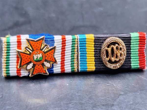 Bundeswehr 2er Bandspange Feldspange DOSB Gold Nordrhein-Westfalen Feuerwehr LFV