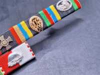 Bundeswehr 6er Bandspange Feldspange BRD Verdienstorden Ehrenkreuz DOSB 20 DLRG