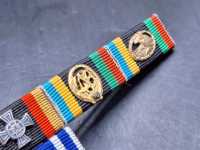 Bundeswehr 6er Bandspange BRD Ehrenkreuz DSB 10 DLRG Nato UN Verdienstmedaille