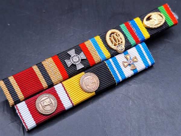 Bundeswehr 7er Bandspange Ehrenkreuz Bayern Ehrenkreuz DOSB 40 DLRG Hochwasser