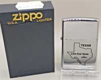 Zippo U.S.A. Lighter Sturmfeuerzeug Texas Lone Star State...