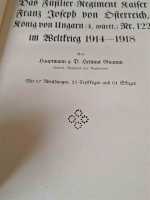 Füsilier Regt. Nr. 122 im Weltkrieg Fritz Triebig Alberti Regimentsgeschichte