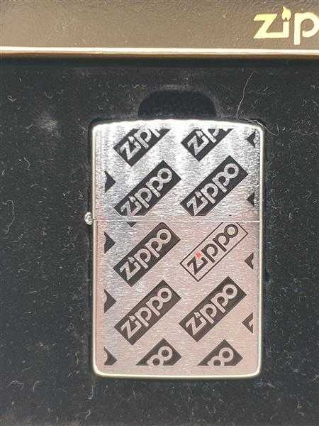 Zippo U.S.A. Lighter Sturmfeuerzeug Zippo Logo Schrift