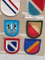 12x USA Flashes Stoffabzeichen Patch Airborne 82nd Aviation Battalion